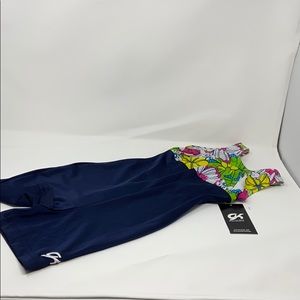 NWT GK Elite Sportswear Unitard Gymnastics Suit